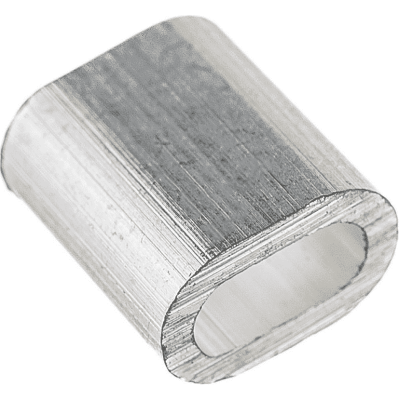 Зажим троса 12 мм Din 3093 алюминиевый — Крепимир